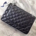 Chanel Jumbo 30cm genuine caviar leather black